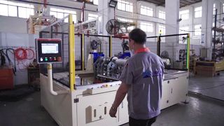  Condenser inline bending machine